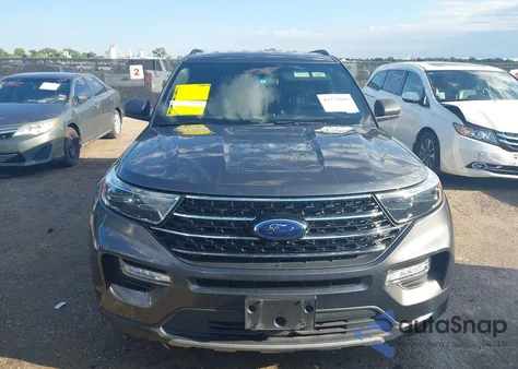 2020 Ford Explorer Xlt z USA, uszkodzony, nr VIN 1FMSK7DH1LGA76622